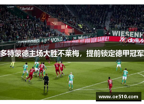 多特蒙德主场大胜不莱梅，提前锁定德甲冠军